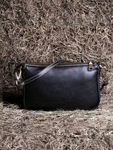 Women’s Full-Grain Leather Crossbody Tote – Minimalist Handmade Small Shoulder Bag